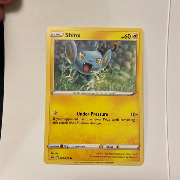 Two Pokémon cards, shinx and morpeko - Picture 2 of 3